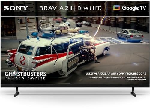 Sony BRAVIA 2Ⅱ 55, 4K Smart TV (Google TV), Processore X1,4K Upscaling, Televisione con Dolby Atmos e DTS:X, compatibile con PS5, 55S20M2, Modello 2026