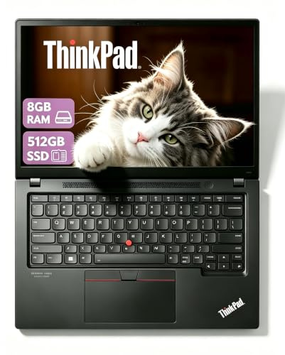 Lenovo ThinkPad X13 Gen 1 Business Notebook, 13,3 Zoll HD (1366 x 768), Intel Core i7-10510U, 8 GB RAM, 512 GB SSD, US QWERTY-Tastatur, Windows 11 Pro (Generalüberholt)