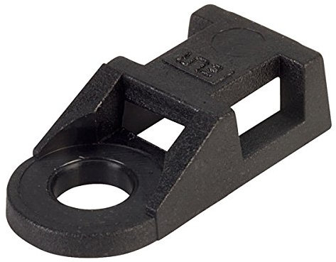 5X Cable Ties Eyelets, Wall Mount FIXINGS for Cable Ties Upto 4.8 mm Plug FIXINGS