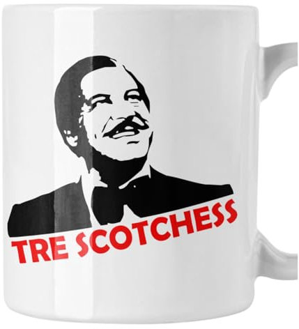 bubbleshirt Tazza Mug in ceramica ragionier ugo - Calboni - 3 scotches - film cult anni '80