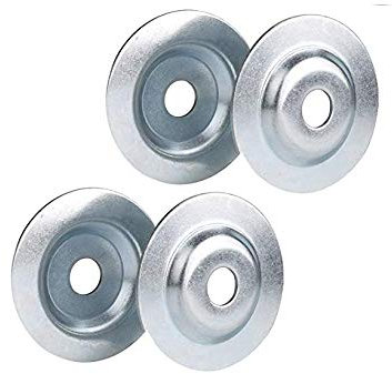 OD3-1/10'' x ID 5/8'' Bench Grinder Arbor Washer/Flange for Grinding/Wire Wheel,4PCS