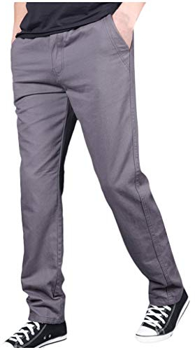 Xmiral Jogginghose Herren Gro遝 Gr鲞e Rei遶erschluss Cargohose Einfarbig Hosen Multi-Tasche Overall Sporthose(b Grau,XL)