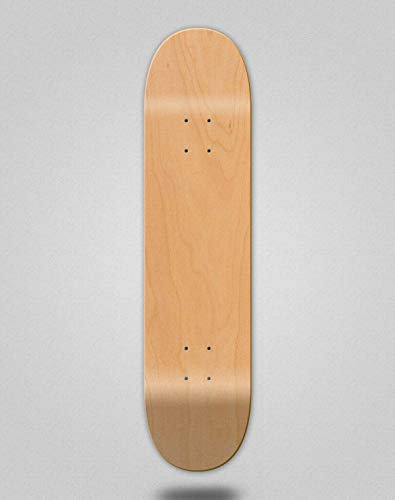 lordofbrands Monopatín Tablas Skate Skateboard Cruiser Longboard Decks Wood Madera Shapes (Skate 8.5)