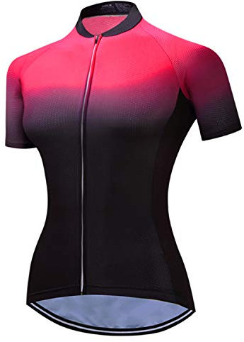 Women Cycling Jersey Short Sleeve Bicycle Cothing Breathable Biking Shirt Top Quick Dry