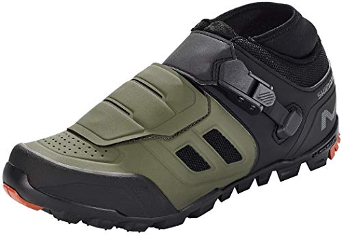 SHIMANO Unisex Zapatillas MTB Me702 Sneaker, Oliv, 42 EU