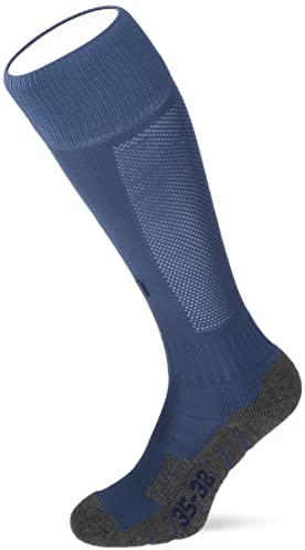 JAKO Unisex rørstrømpe Stutzenstrumpf World, stahlblau, 43-46 EU