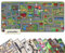 Primaflor Spielteppich mit Streets-Design - Spielteppich für Kinder 200 x 300 cm - pflegeleichter Kinderteppich mit Straßen