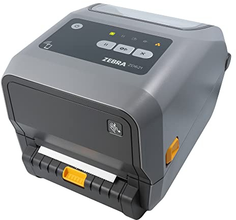 ZEBRA ZD621t Drucker mit Spender - 203 DPI - Thermodirekt, Thermotransfer - 104 mm max. Druckbreite, BTLE, LAN, USB, USB-Host, seriell (RS-232) Schnittstellen (ZD6A042-31EF00EZ)