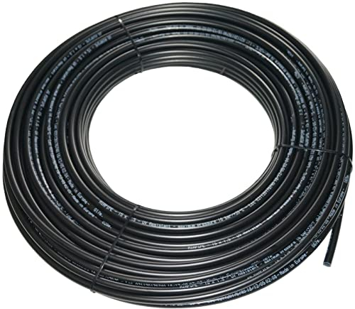 Druckluft-Schlauch PEX-Rohr Schlauch Schnell-Steckverbinder Messing-Steckfitting SharkBite (PEX-Rohr (schwarz) 25m, 15 mm) Druckluftsysteme, Industrielle Anwendungen