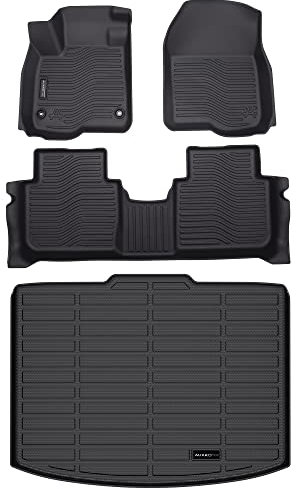 Auxko Tapis de Voiture Toutes Saisons pour Honda CR-V 2023 (non hybride) - Doublure en caoutchouc TPE - Accessoires CRV pour position la plus basse