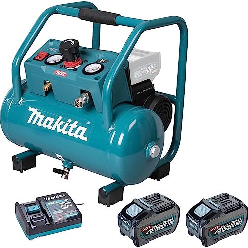 Makita AC001G 40v Max XGT Cordless Brushless Air Compressor 2 x 5ah Li-ion