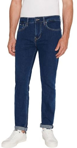 Pepe Jeans Herren Slim Jeans, Blau (Denim-CT7), 40W / 30L