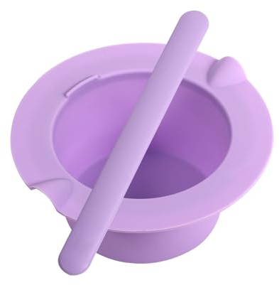 XIHIRCD Electric Waxing Kit, Purple Silicone Liner for Tress Wellness & BLITZWAX Wax Warmers, Easy Cleanup, Reduced Wax Waste, Unisex, All Ages