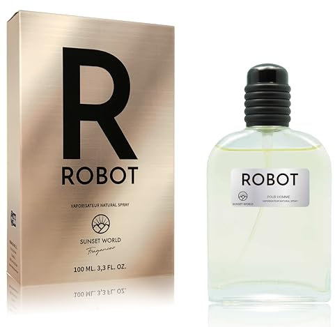 Robot - Compatible avec Phanto. Eau De Cologne Intense 100 ml, Parfum Pheromone pour Homme, Parfum Generique