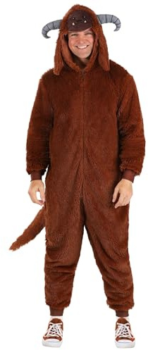 Labyrinth Ludo Adult Union Suit Fancy Dress Costume | Labyrinth Fancy Dress Costumes Large/X-Large Beige