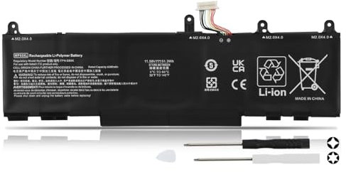 WP03XL M73468-005 Laptop Batterie pour HP EliteBook X360 1040 G9 G10 2-in-1 EliteBook 830 835 840 845 860 865 G9 G10 ZBook Firefly 14 G9 G10 Mobile Workstation Series L78555-005 HSTNN-LB8W TPN-DB0Q
