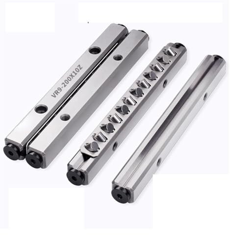 1pcs Precision Cross Roller Guide VR9 NV9 V9 CRW9 P Grade High Precision Bearing Steel VR9-400x20Z Length 400mm Max travel 238mm ICXLPMC