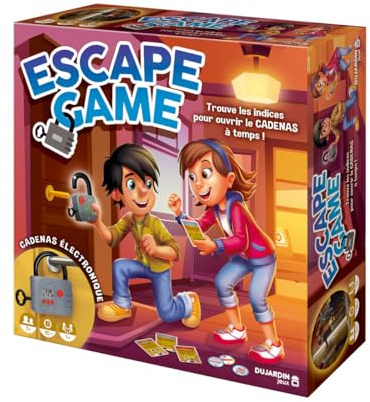 ESCAPE GAME 2024 Puzzlespiel DUJARDIN Mission: Öffne das Schloss rechtzeitig!