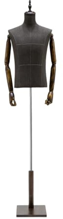 Männliche Schneiderpuppe Mit Torso Und Abnehmbarem Hosen- Und Schuhhalter, Kleiderständer Für Herrenanzüge, Für Bekleidungsgeschäfte Und Nähgeschäfte(B)