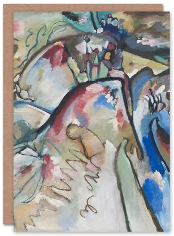 Artery8 Wassily Kandinsky Art Card Improvisation 21A Abstract Landscape
