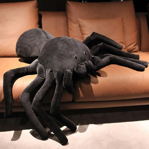 Trayosin Kuscheltier XXL Plüschtier Spinnen Plüsch Weiches gefüllte Tier Kissen Plüschtier Plüsch Puppe Spielzeug Geschenk fur Kinder/Erwachsene (30cm 100g)