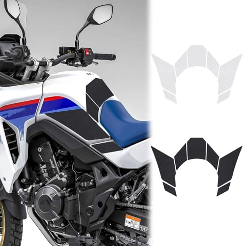 SHINKXMT - Protector de tanque de gasolina para motocicleta XL750, adhesivo protector lateral para rodillas y gas, compatible con Ho&n&da XL 750 Transalp 2024 (Transparente)
