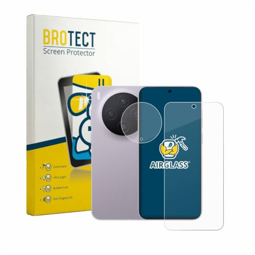 BROTECT Schutzglas für Vivo X300 | (Display+Kamera) Transparenter Displayschutz Made in Germany Schutzfolie Panzer Folie Glas 9H Einfache Montage Clear