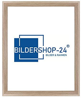 Bilderrahmen Prio schmal und modern in 28x35cm Sonoma Eiche (Dekor)