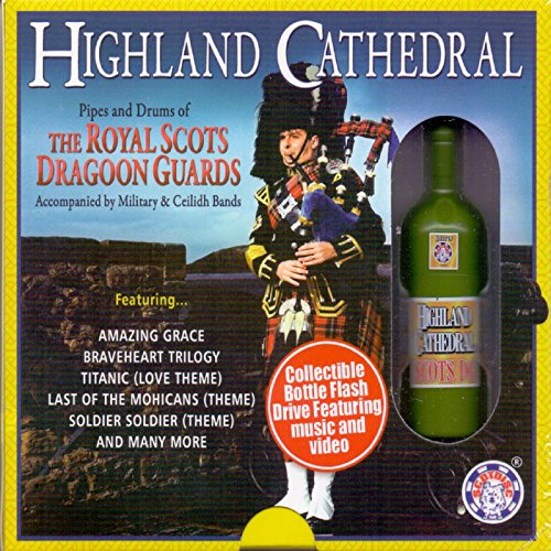 Highland Cathedral - Collectible Bottle USB Flash Drive featuring Music and Video (this is not a CD)