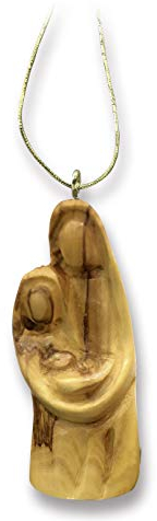 °° Baumschmuck - Heilige Familie, Handarbeit - ca. 7,5 cm