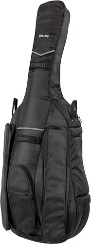 Tonareli BGB34B Gigbag für Bassgitarre, 3/4-Größe, Schwarz