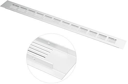 Air Vent, 500 x 50 mm, griglia di ventilazione in lega di alluminio.