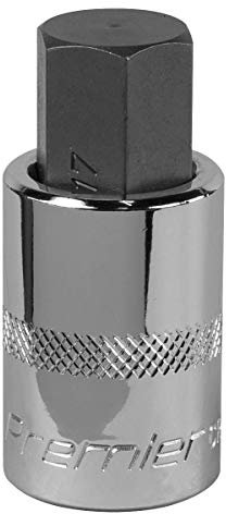 Sealey 17mm 1/2Sq Drive Hex Socket Bit - SBH025