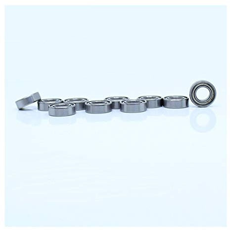 JIYAMI'EN EL-ZHOU R166ZZ ABEC-1 Lager (10 Stück) 3/16x3 / 8 x1 / 8 Zoll Miniatur-R166 ZZ Kugellager for RC Modellteile
