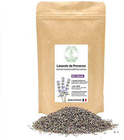 ALVENDIA - Lavande de Provence - Paquet de 250 Grammes - Récolte 2025 (250 GR)