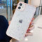 Emlivi hülle kompatibel mit iPhone 12 Mini Silikon HandyHülle, Süßes Bling Motiv Transparent Weich TPU Schutzhülle Funkeln Klar Design Liquid Ultra Dünn Case für iPhone 12 Mini, Rosa Star