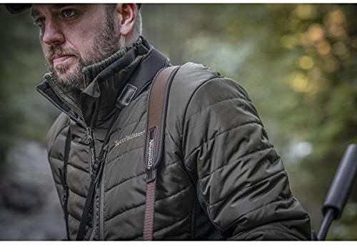 Deerhunter Moor Padded Jacket with softshell Adventure Green
