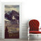 A.Monamour Türtapete Selbstklebend Türfolie Türposter 3D Alaska Berg Landschaft Natur Vinyl Folie Türdeko Tapete Wandbild Türaufkleber Türtattoo 90 x 200 cm