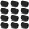 Gibot 12 Packs Brosse en Mousse de Queue Robot pour Polaris 180, 280, 360, 380, 480, 3900 Sport