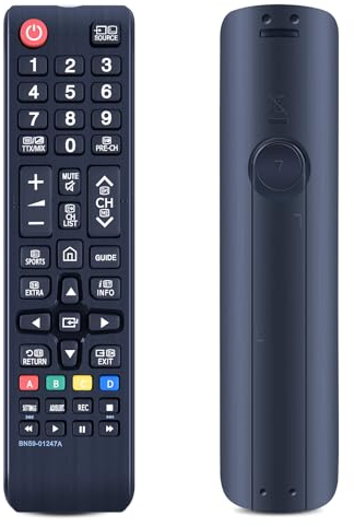 GOUYESHO BN59-01247A Telecomando di ricambio per Samsung Smart LCD LED TV compatibile con UE40KU6000 UE40KU6079 UE49K6372 UE49KU6500U UE50KU6070 UE55KU6500U UE55KU6092U UE60KU6072 UA88KS9800