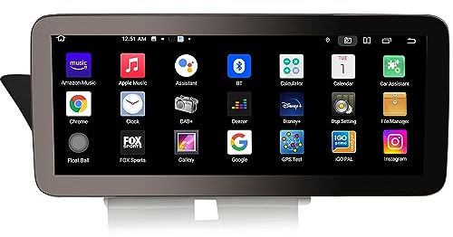 12.3 Zoll 8-Kern 128GB Android 14 Autoradio GPS Navi Für Audi A4 A5 B8 RS4 RS5 Unterstützt Wireless Carplay IPS WiFi 4G DAB+ DVR Bluetooth 5.0 Canbus Touchscreen