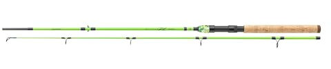 DAIWA Ninja X Kids 602M, 1,80m, 20-60g, 2 Teile, Angelrute für Kinder, Grün, 11208-180