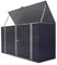 Metal Garden Shed Garage House Outdoor Bike Storage Tools Box 225(W) x88(D) x125(H) cm
