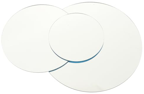 UKCOCO 9stücke Teiliges Acryl-Spiegel-Reflektoren Fotografie Runde Dekorative Hintergründe Für Produkte Und Kosmetik Hochwertige Bruchsichere Spiegelplatten