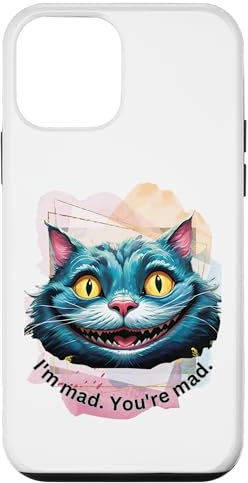 Hülle für iPhone 12 mini Ich bin verrückt. Du bist verrückt. Grinsekatze lächelt