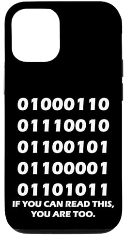 Hülle für iPhone 13 Binary Code Geek, Lustiger Computerprogrammierer, Entwickler