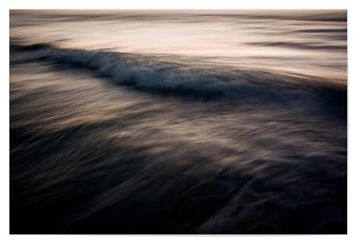 artboxONE Poster 45x30 cm Natur After The Sun Has Set (1) - Bild abstrakt Energie flieen