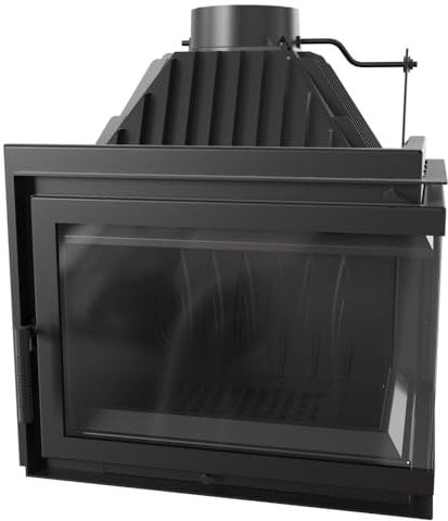 KRATKI Kaminofen aus Gusseisen SIMPLE rechts 15 kW Ø 200