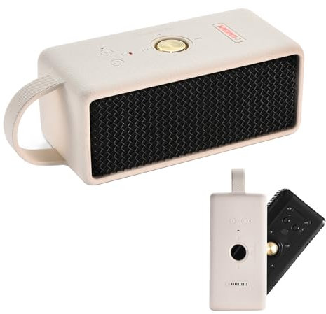 EUGOOCX Silicone Protective Case Skin Cover Compatible with Marshall Emberton III Portable Bluetooth Speaker (Beige)