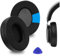 Geekria Sport Cooling-Gel Replacement Ear Pads for Philips SHP9500, SHP9500S, SHP9600 Headphones Ear Cushions, Repair Parts (Black)